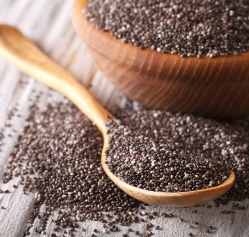Les graines de chia sont des super aliments.