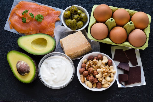 Régime keto avant après perte de poids.