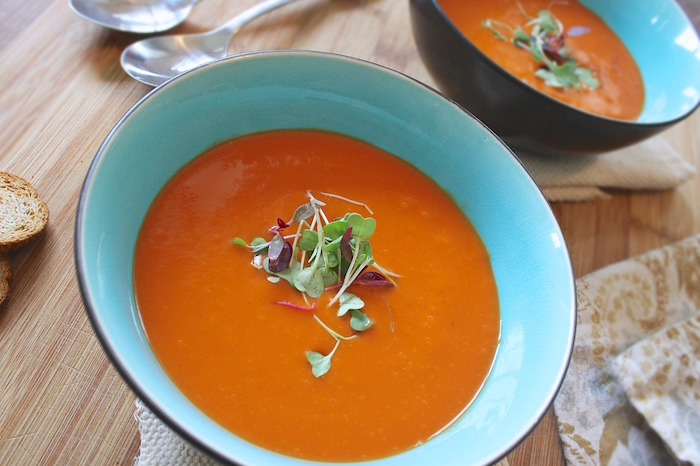 Soupe brûle graisse thermomix : ingrédients.